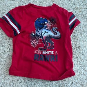 Patriotic toddler shirt
